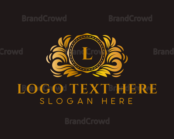 Vintage Luxury Ornament Logo