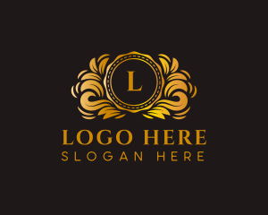 Vintage Luxury Ornament Logo