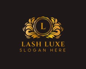 Vintage Luxury Ornament logo design