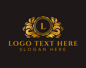 Fleur De Liz - Vintage Luxury Ornament logo design