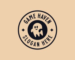 Scare - Spirit Halloween Ghost logo design