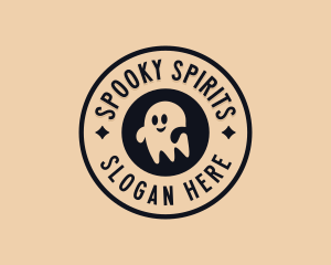 Halloween - Spirit Halloween Ghost logo design