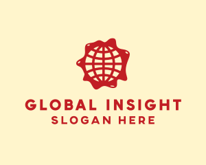 Global Paint Distributor Company logo design