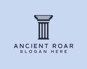 Ancient Column Builder logo design