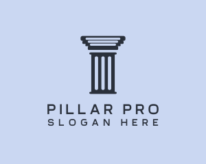 Ancient Column Builder logo design