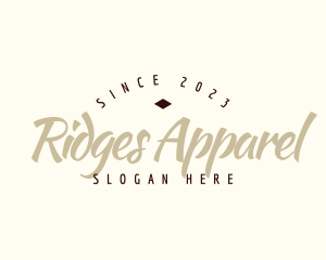 Clothing Apparel Business logo design