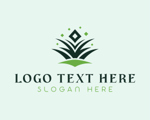 Landscape - Diamond Grass Lawn Care logo design