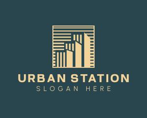 Urban Cityscape Building logo design