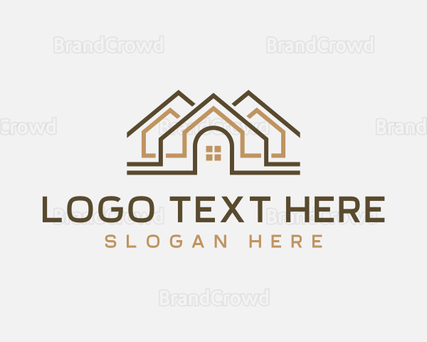 Roofing Contractor Builder Logo