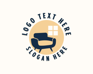 Home Staging - Sofa Furniture Upholstery logo design