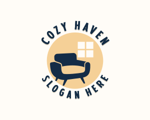 Couch - Sofa Furniture Upholstery logo design