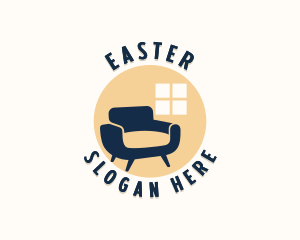 Interior - Sofa Furniture Upholstery logo design