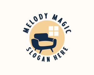 Home Staging - Sofa Furniture Upholstery logo design