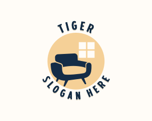 Chair - Sofa Furniture Upholstery logo design