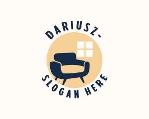 Upholster - Sofa Furniture Upholstery logo design