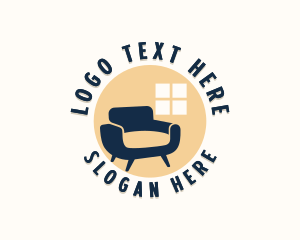 Sofa Furniture Upholstery Logo