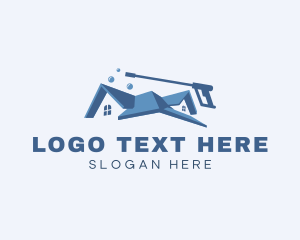 Cleaning - Home Cleaning Washer logo design