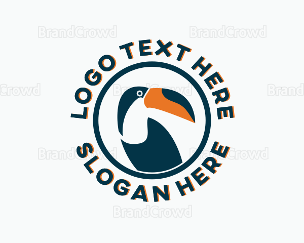 Toucan Bird Zoo Logo