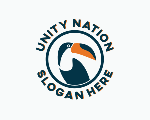 Toucan Bird Zoo logo design