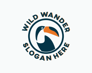 Toucan Bird Zoo logo design