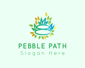 Pebble - Natural Garden Pebbles logo design