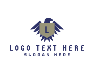 Airforce - Security Shield Bird logo design