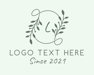 Etsy - Organic Leaf Spa logo design