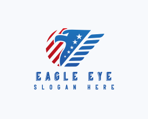 American Eagle Patriot logo design