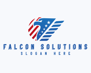 American Eagle Patriot logo design