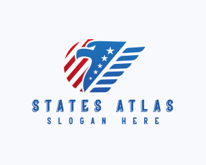 American Eagle Patriot logo design