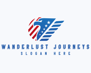 Institution - American Eagle Patriot logo design