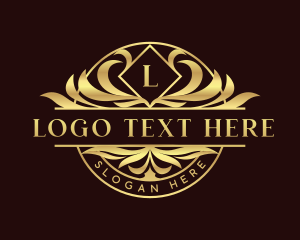  Luxury Ornamental Crest Logo