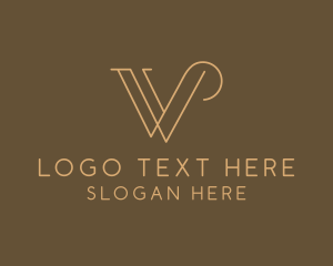 Letter V - Legal Advice Law Firm logo design