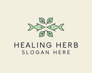 Fish & Herb Cooking logo design