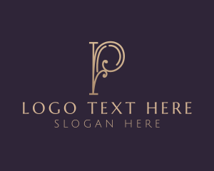 Golden - Elegant Premium Business logo design
