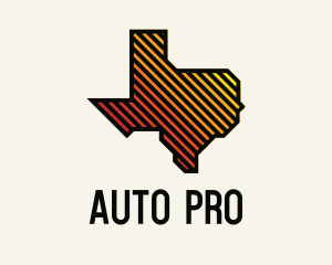 Roast - Texas Map Grill logo design