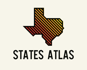 Texas Map Grill logo design