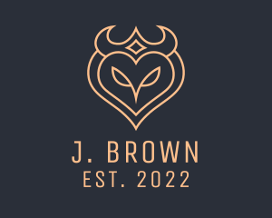 Elegant Brown Owl logo design