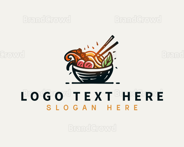 Asian Seafood Bowl Logo