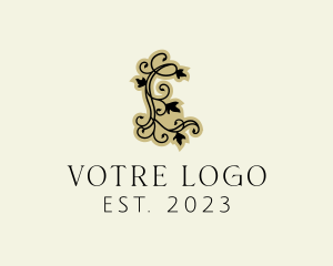 Florist - Vine Garden Letter L logo design