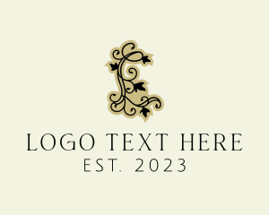 Farmer - Vine Garden Letter L logo design