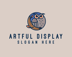 Night Owl Bird logo design