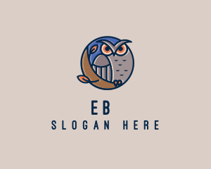 Zoo - Night Owl Bird logo design