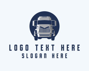 Freight - Express Truck Delivery logo design