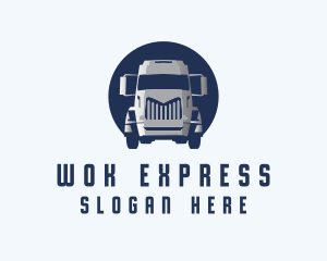 Express Truck Delivery logo design