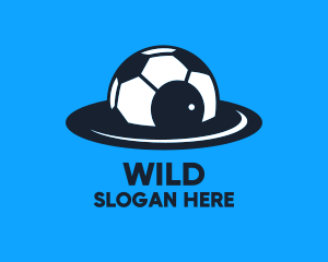 Ball - Spaceship Soccer Team logo design