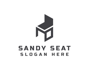 Seat Cube Furniture logo design