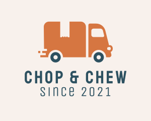 Delivery - Package Delivery Truck logo design
