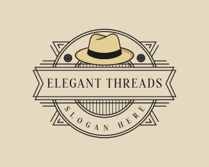 Attire - Rustic Fedora Hat Fashion logo design