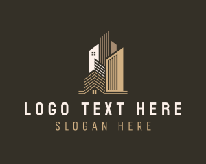 Office Space - Real Estate Building Property logo design